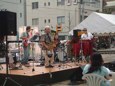 出前ライブin黒崎宿