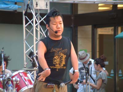 出前ライブinクロスロード